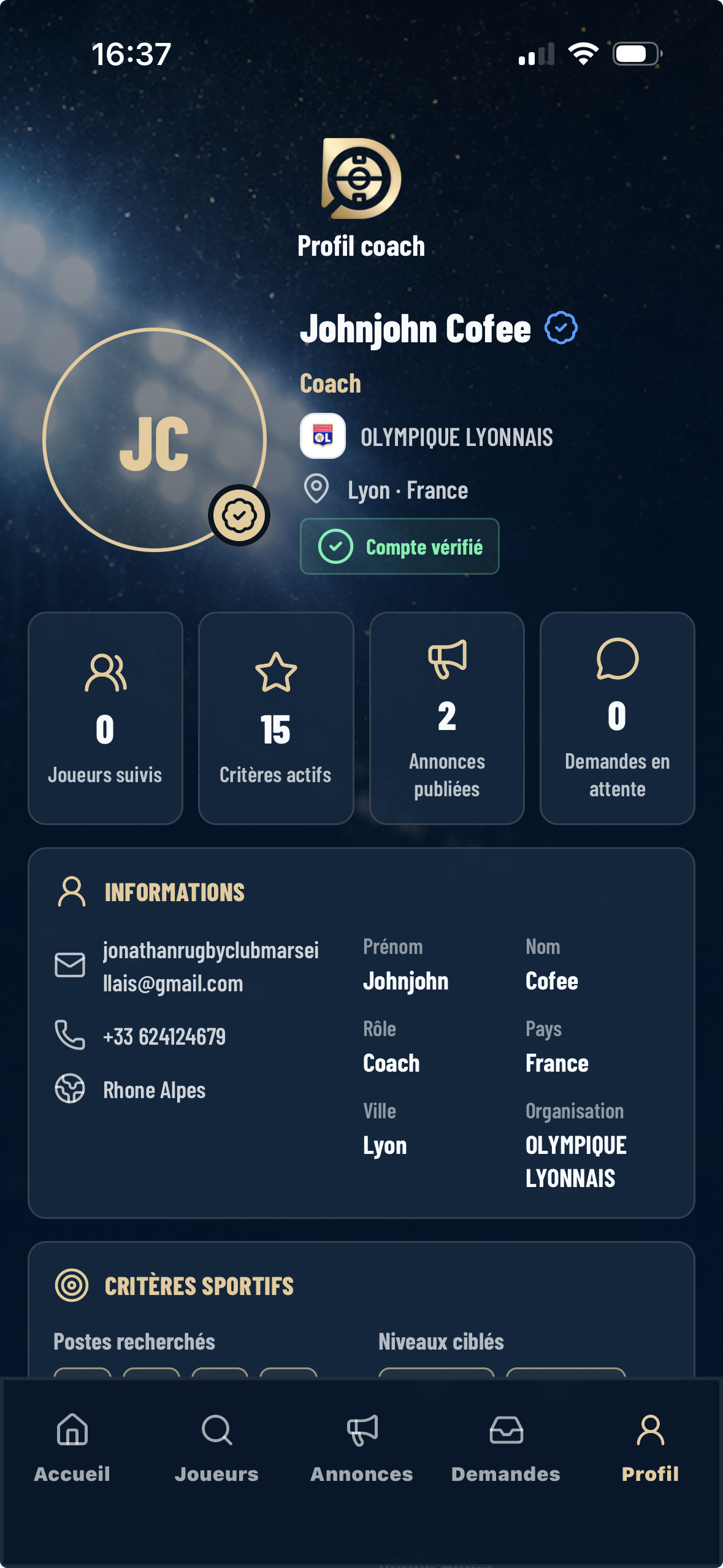 Profil recruteur DRAFTEE